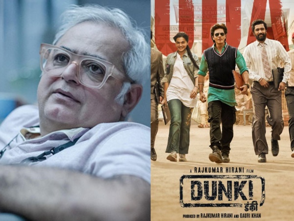 Hansal Mehta, Dunki poster (Image source: Instagram)