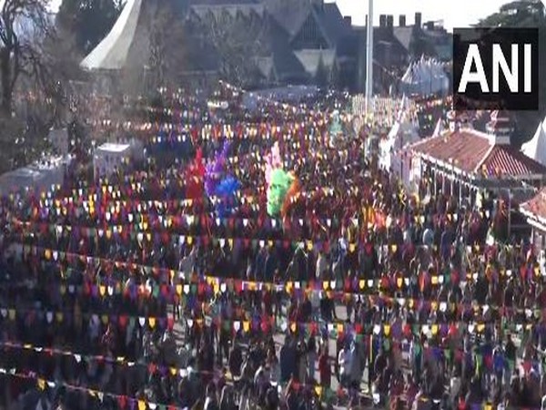 Himachal CM Sukhu on Monday inaugurated Shimla's first-ever 'Winter Carnival' (Photo/ANI)