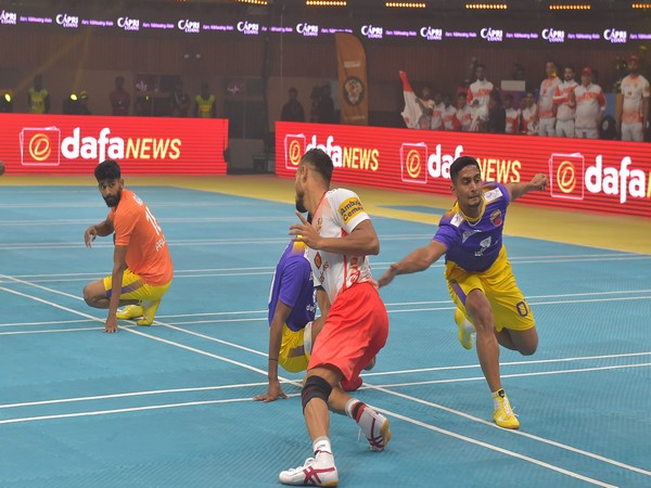 Players in action during the match. (Photo- UKK)