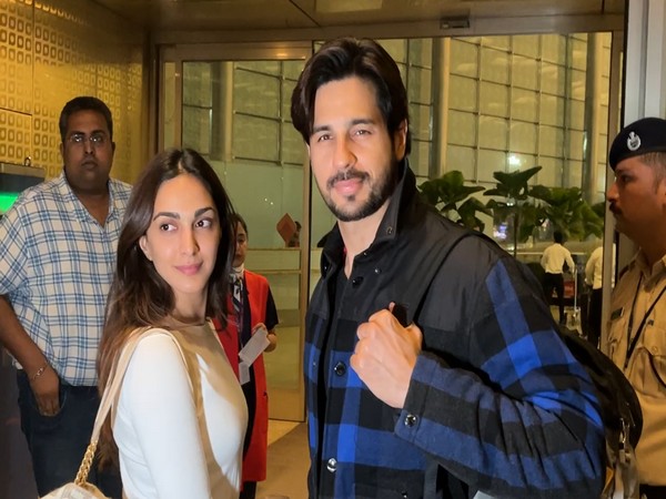 Sidharth Malhotra and Kiara Advani (Image source: ANI Photos)