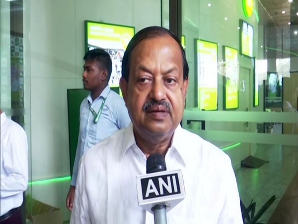 Debi Mishra BJD Vice President. (Photo/ANI)