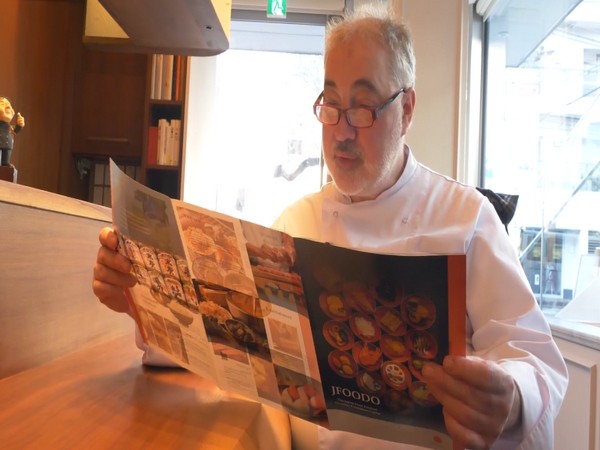 French chef Dominique Corby in Japan