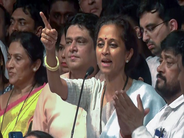 Nationalist Congress Party (NCP) MP Supriya Sule. (File Photo/ANI)