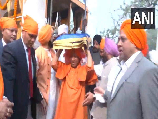 Uttar Pradesh CM Yogi Adityanath observes 'Veer Bal Diwas' in Lucknow (Photo/ANI)