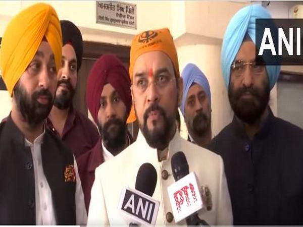 Union Minister Anurag Thakur (Photo/ANI)