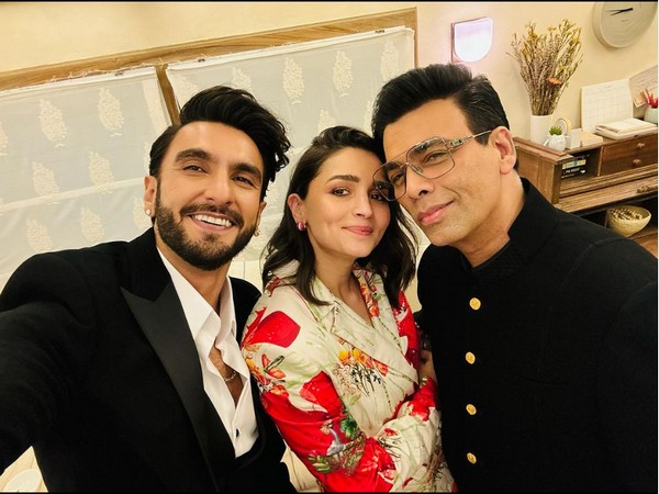 Ranveer Singh, Alia Bhatt, Karan Johar (Image source: Instagram)