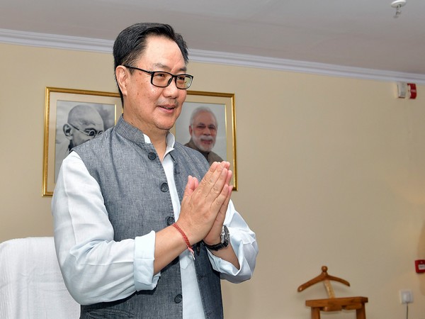 Union Minister Kiren Rijiju (File Photo/ANI)