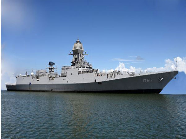 Stealth-guided missile destroyer 'Mormugao' (File Photo)