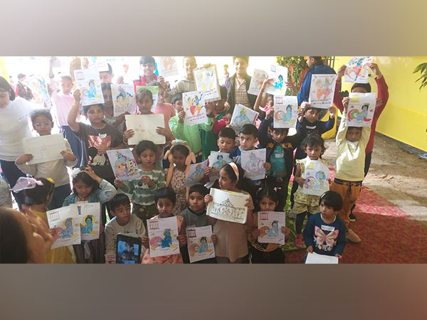 Visual from winter camp hosted by ISKCON Guwahati (Photo/ANI) 