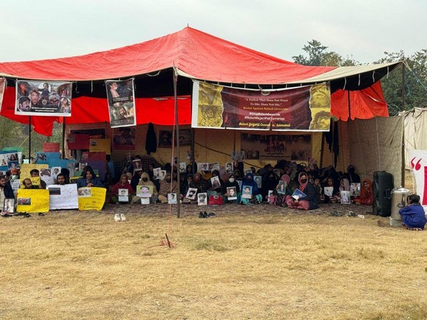 Baloch protestors continue to protest against the Baloch genocide in Islamabad (Photo Credits; Baloch Yakjehti Committee)