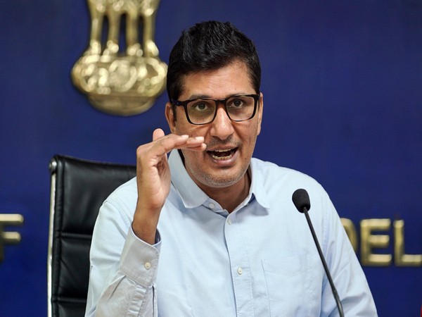 Delhi Health Minister Saurabh Bharadwaj (File Photo/ANI)