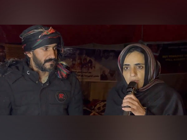 Zaheer Baloch with Mahrang Baloch on his release (Photo/X @BYCislamabad)