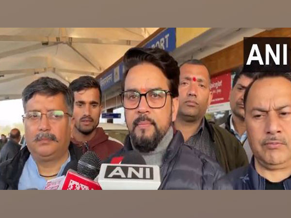 Union Minister Anurag Thakur (Photo/ANI)