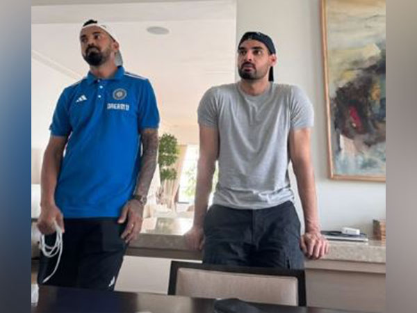 KL Rahul, Ahan Shetty (Image Source: Instagram)