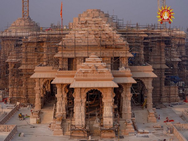 Ram Janmabhoomi temple in Ayodhya. (File Photo/ANI)