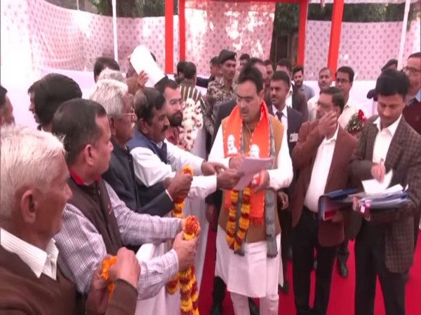 Rajasthan Chief Minister Bhajan Lal Sharma held 'Janata Darshan' on Thursday. (Photo/ANI)