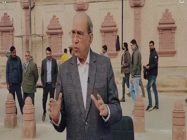 Nripendra Misra, Shri Ram Mandir Construction Committee Chairman (Photo/ANI)