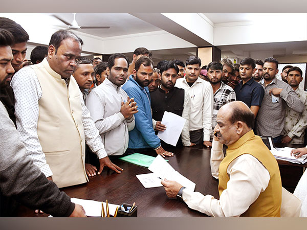 Lok Sabha Speaker Om Birla met the general public at Bundi (Photo: X/@ombirlakota