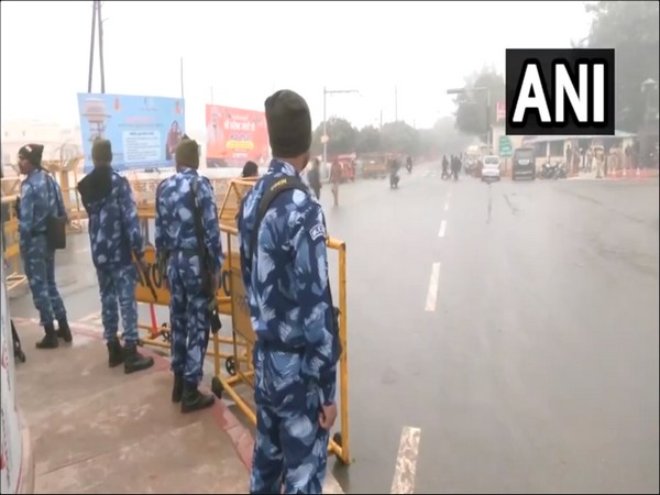 Visuals from Ayodhya, Uttar Pradesh. (Photo/ANI)