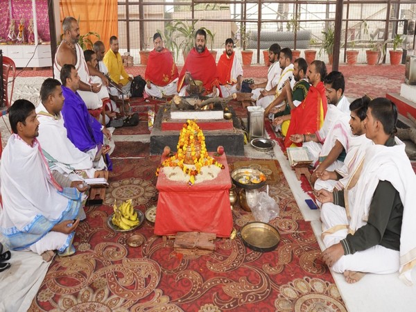 Yagya of four Vedas at the Shri Ram Janmabhoomi Temple (Photo/ X @ShriRamTeerth)