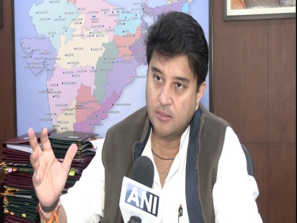Union Aviation Minister Jyotiraditya Scindia (Photo/ANI) 