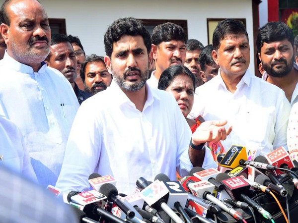 TDP leader Nara Lokesh (File Photo/ANI)