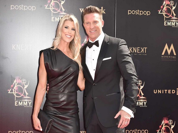 Steve Burton with wife Sheree (Image source: X)