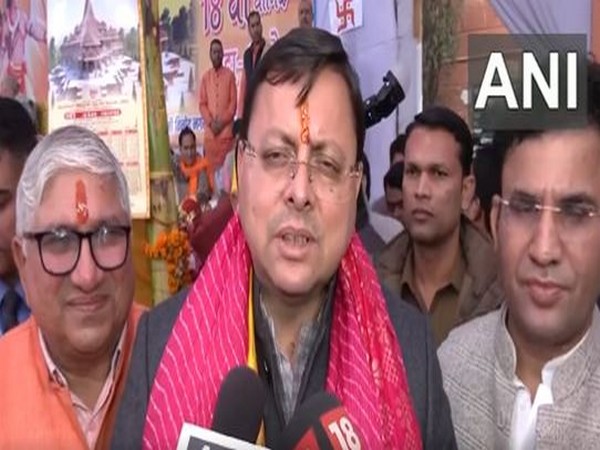 Uttarakhand CM Pushkar Singh Dhami. (Photo/ANI)