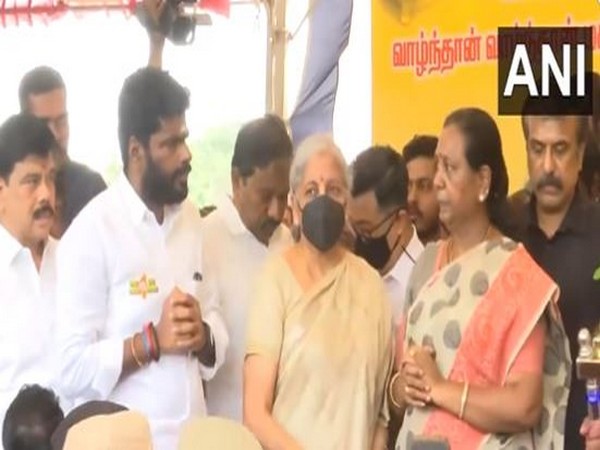 Nirmala Sitharaman and Tamil Nadu BJP chief Annamalai paid tributes to Vijaykanth (Photo/ANI)
