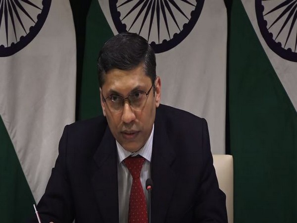 MEA spokesperson Arindam Bagchi (Photo/ANI)