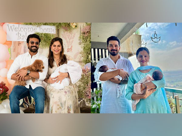 Ram Charan, Upasana Kamineni, Rubina Dilaik, Abhinav Shukla (Image Source: Instagram)