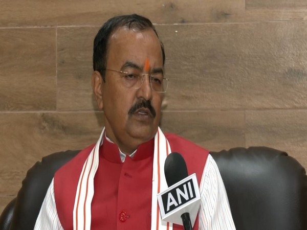 Uttar Pradesh Deputy Chief Minister Keshav Prasad Maurya (Photo/ANI)