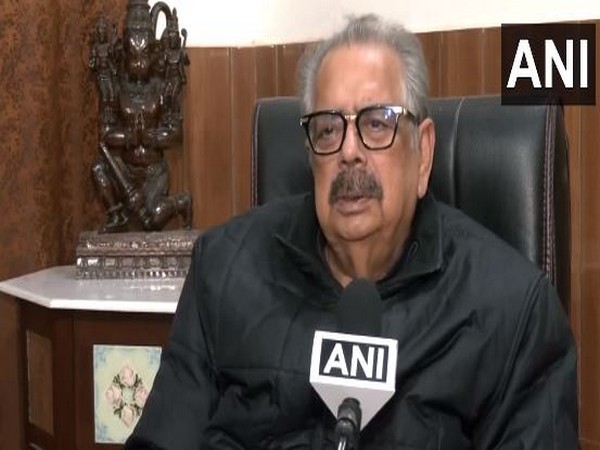 Ram Janmbhoomi Teertha Kshetra trustee, Bimlendra Mohan Pratap Mishra (Photo/ANI)