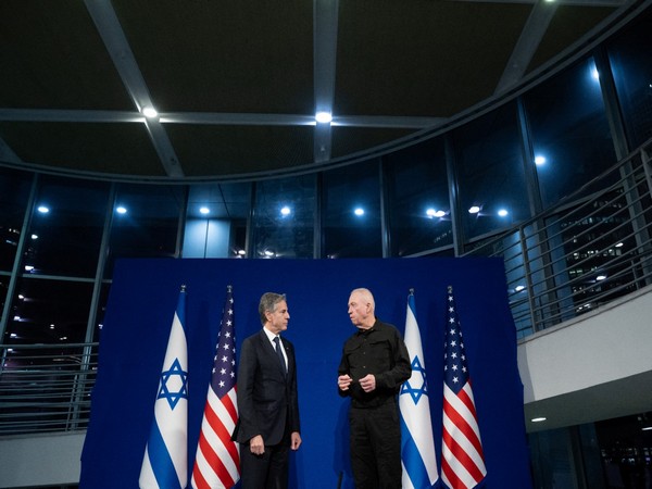 US Secretary of State Antony Blinken with Israeli Defence Minister Yoav Gallant (File Photo/Reuters