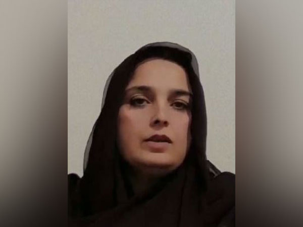 Salia Marri, wife of one of the forcibly disappeared, Mir Taj Muhammad Sarparah (Photo Credits: X/@Saliamarri_)