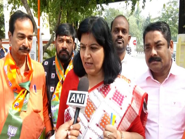 BJP MP and national spokesperson Aparajita Sarangi. (Photo/ANI)