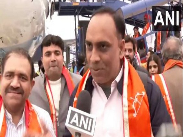 Baskar Shukla, one of the passengers. (Photo/ANI)