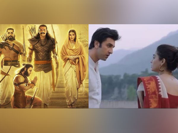  Adipurush poster, Ranbir Kapoor, Rashmika Mandanna (Image Source: X)