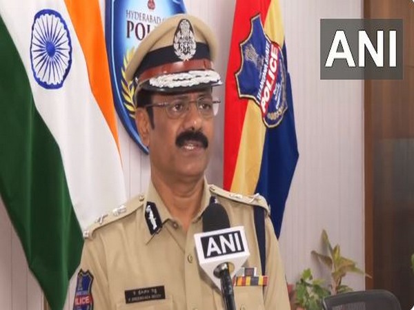 Commissioner of Hyderabad Police K. Srinivas Reddy (Photo/ANI)