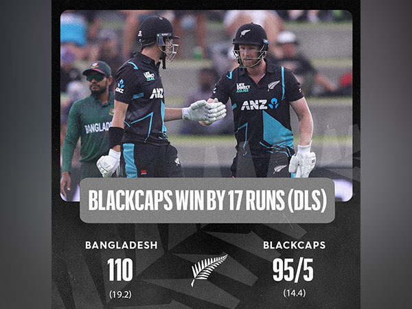 The series has ended in a 1-1 draw. (Photo- Blackcaps)