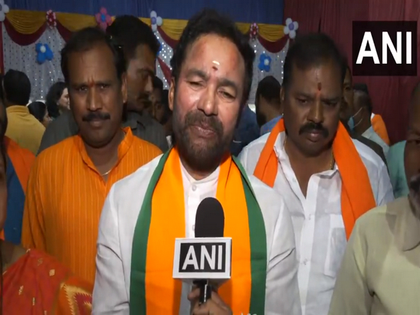 Telangana BJP president G Kishan Reddy. (Photo/ANI)