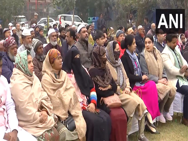 Indian Minorities Foundation organised a special broadcast of Mann Ki Baat in Old Delhi. (Photo/ANI)