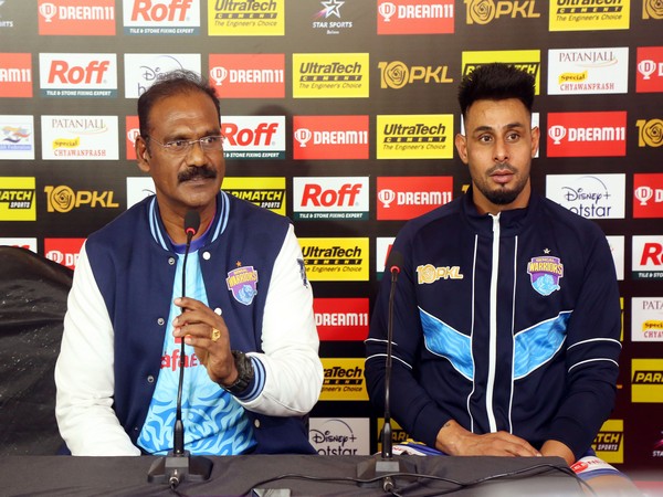 Skipper Maninder and coach K Baskaran of Bengal Warriors (Image: PKL/Bengal Warriors)