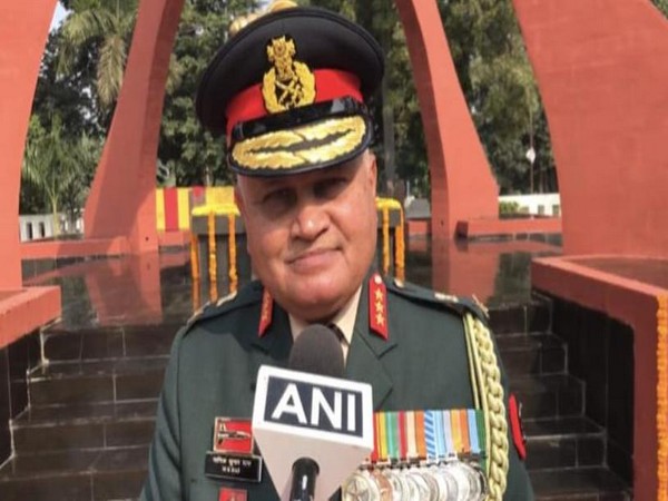 Retiring GOC Central India Manik Kumar Das. (Photo/ANI)