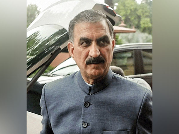 Himachal Pradesh Chief Minister Sukhvinder Singh Sukhu (File photo/ANI)