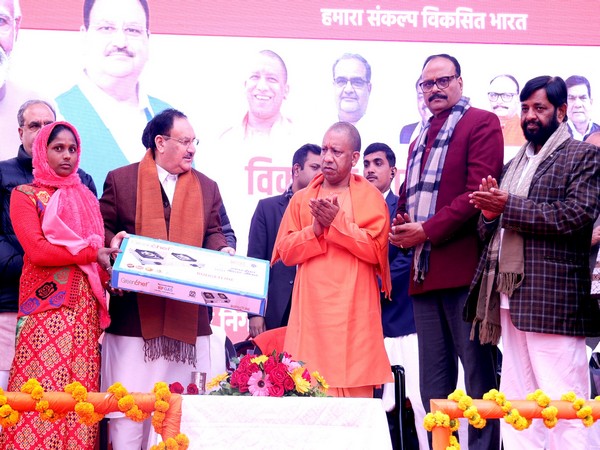 Uttar Pradesh Chief Minister Yogi Adityanath and BJP president JP Nadda (Photo/X@myogiadityanath