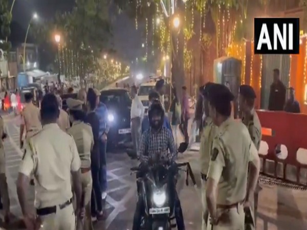 Maharashtra Police tightens security (Photo/ANI)