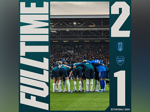 Fulham vs Arsenal. (Picture: Arsenal/Twitter)