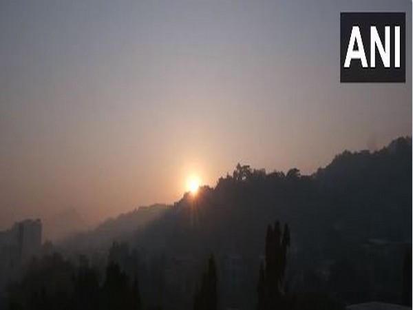 First sunrise of the year 2024 from Guwahati (Photo/ANI)