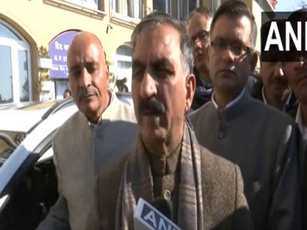 Himachal Pradesh CM Sukhvinder Singh Sukhu(Photo/ANI)